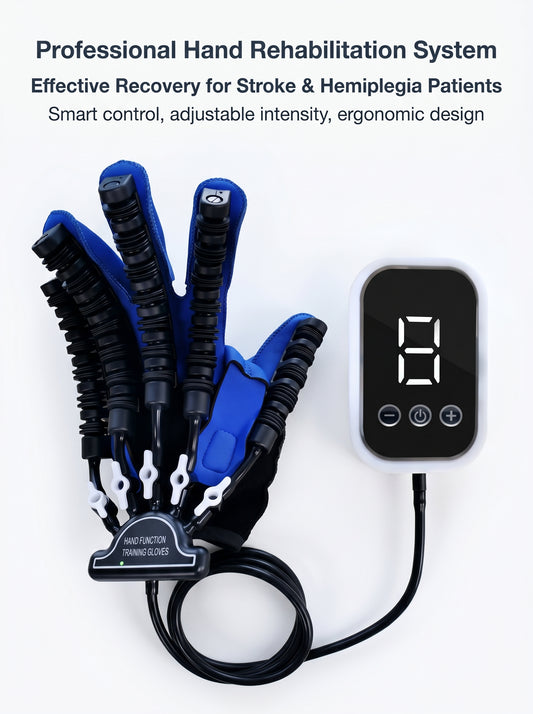 Physical Therapy Gloves Hand Stroke Rehabilitation Finger Recovery Training Glove for Adult Hemiplegia